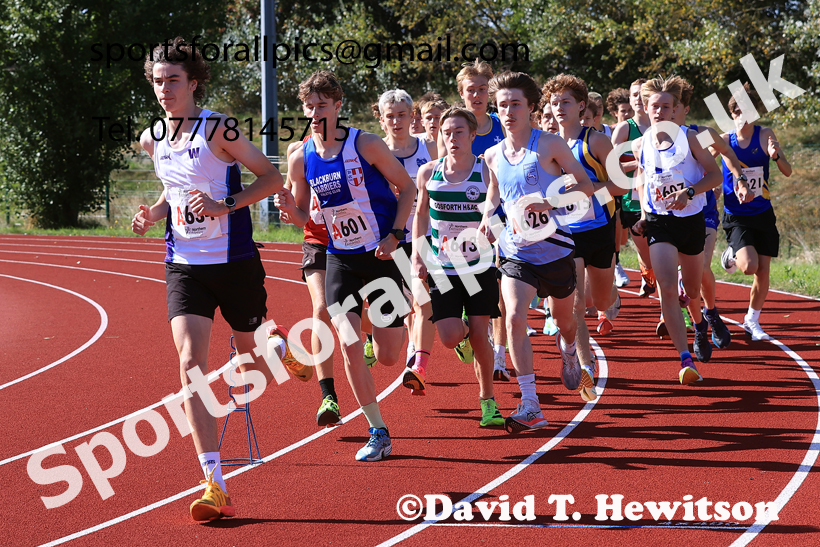 Mens Under-18s, 2026 Northern Mens 6 and Womens 4 Stage and Youngsters Relays, Silksworth, Sunderland. Photo: David T. Hewitson/Sports for All Pics
